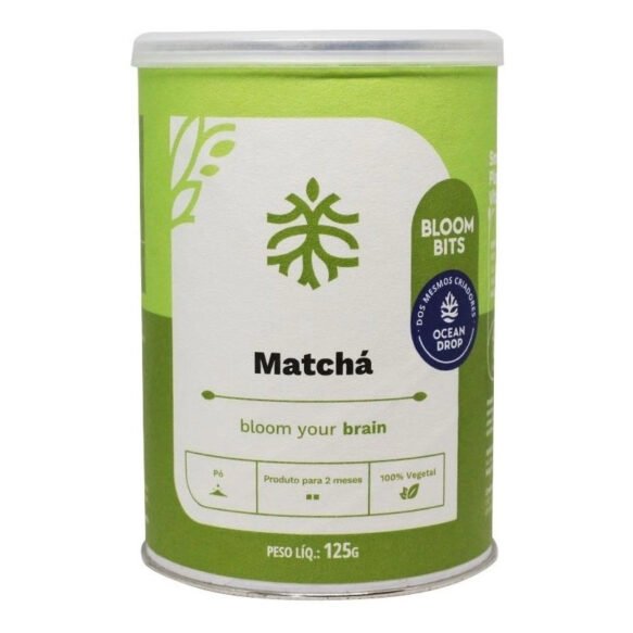 Matchá em pó 125g ocean drop