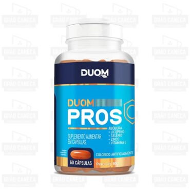 Duom Pros (abóbora, Licopeno, Selênio, Zinco E Vitamina E) 60 Caps Duom