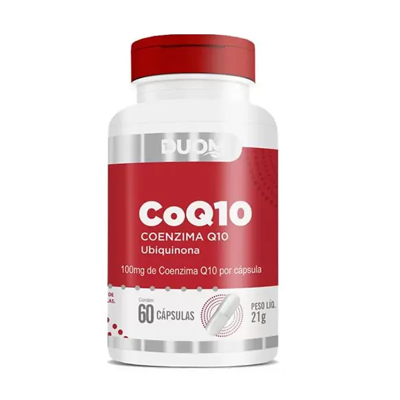Coenzima coq 10 ubiquinona 100mg 60 caps duom