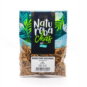Barbatimão Rasurado (Stryphnodendron adstringens) 50g - Natureba