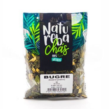 Bugre ou Guaçatonga (Casearia sylvestris) 50g - Natureba