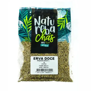 Erva Doce Grãos (Pimpinella anisum) 50g - Natureba