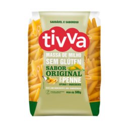 Massa de Milho Tipo Penne Sem Glúten 500g Tivva