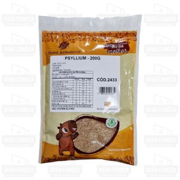 Psyllium sem glúten 200g tainá alimentos