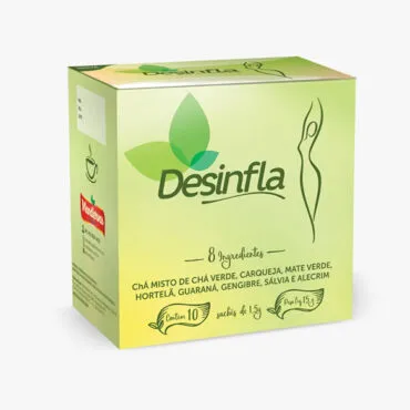 Chá Misto Desinfla 10 sachês 10g – Mandiervas