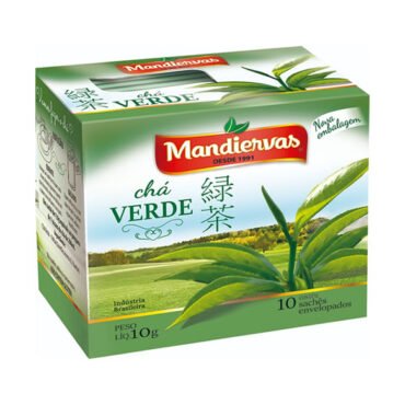 Chá Verde 10 sachês 10g – Mandiervas