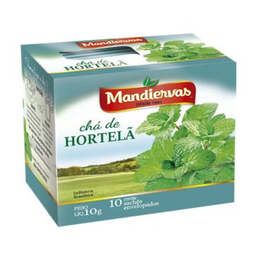 Chá De Hortelã 10 Sachês 10g – Mandiervas