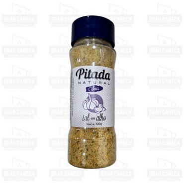 Sal marinho com alho 100g – pitada natural