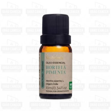 Óleo Essencial Menta Hortelã Piperita 10ml Via Aroma