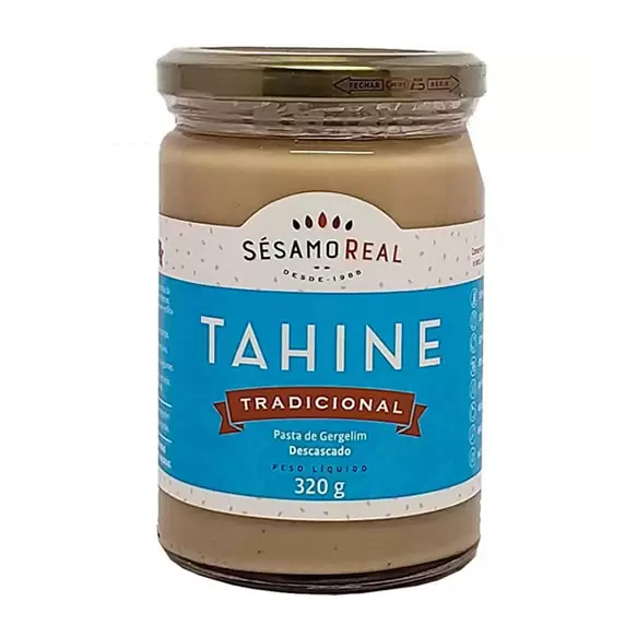 Tahine pasta de gergelim tradicional 320g sésamo real