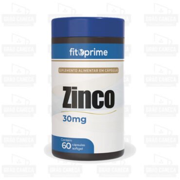 Zinco 30mg 60 capsulas fitoprime