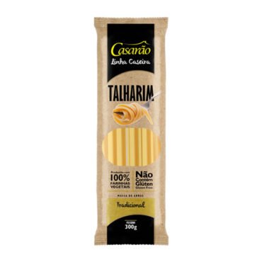 Massa de Arroz Talharim Tradicional Sem Glúten 300g – Casarão