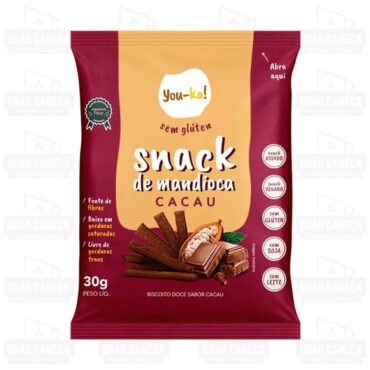 Snack de Cacau Sem Glúten You k! 30g