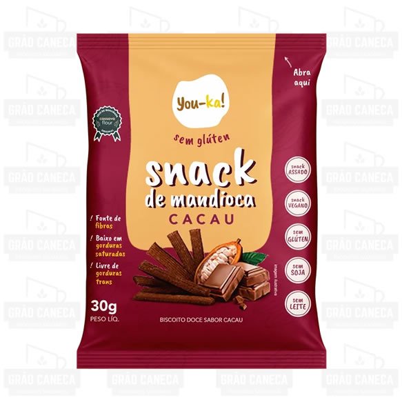 Snack de Cacau Sem Glúten You k! 30g