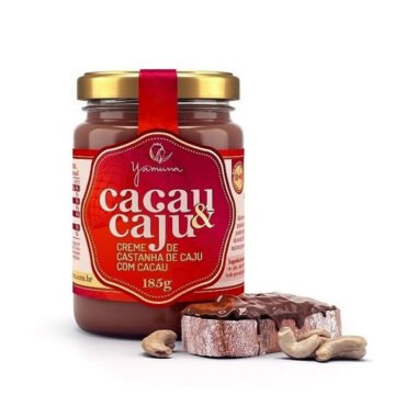 Creme de Castanha de Caju com Cacau 185g  - Yamuna