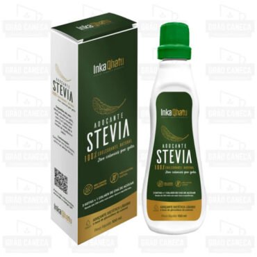 Adoçante stevia 100% natural zero calorias 100ml inka qhatu