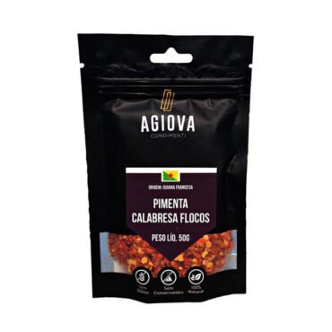 Pimenta Calabresa Flocos 50g – Agiova