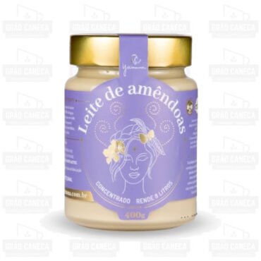 Leite de amêndoas concentrado 400g yamuna