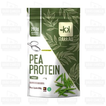 Proteína De Ervilha Vegana (pea Protein) Raw 600g Rakkau