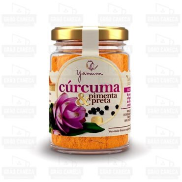 Cúrcuma Em Pó Com Pimenta Preta 85g Yamuna