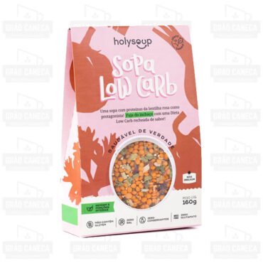 Sopa low carb sem glúten 152g holy foods