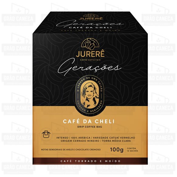 Café Especial Da Cheli Drip Coffee 10 Sachês 100g Jurerê Cafés Especiais