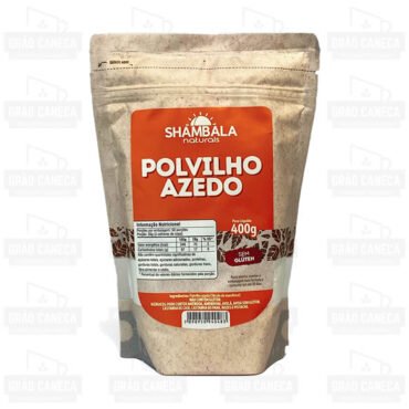 Polvilho azedo sem glúten 400g shambala