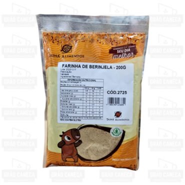 Farinha de Berinjela 200g – Tainá Alimentos