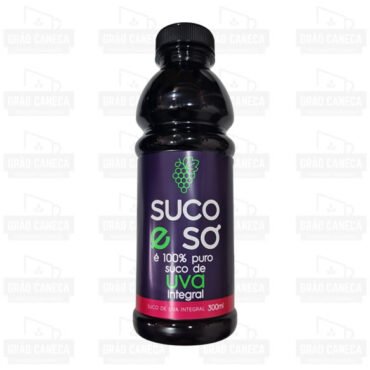 Suco de Uva 100% Integral Sem Açúcar, Água e Conservantes 300ml Suco e Só