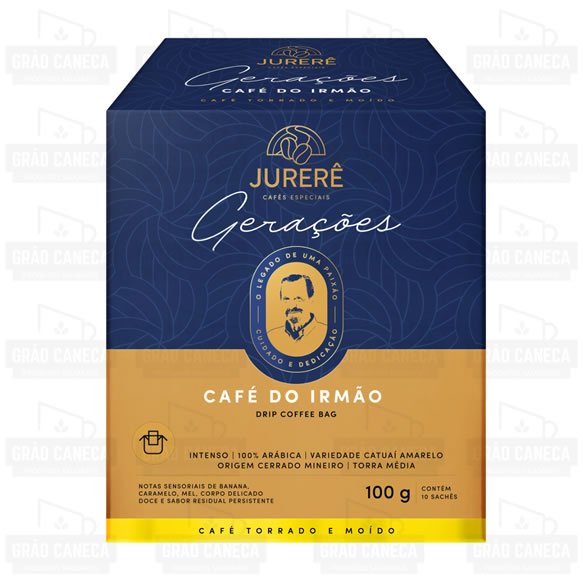 Café Especial Do Irmão Drip Coffee 10 Sachês 100g Jurerê Cafés Especiais