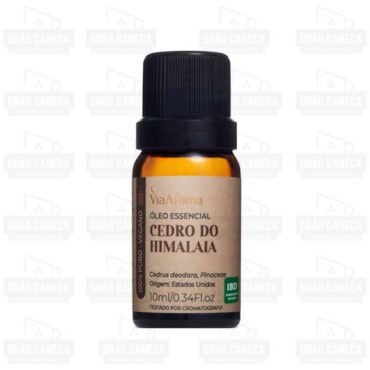 Óleo Essencial Cedro do Himalaia 10ml Via Aroma